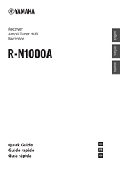 Yamaha R-N1000A Guide Rapide