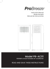 ProBreeze PB-AC01 Mode D'emploi