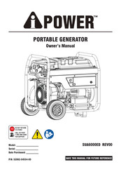 A-iPower SUA6000ED Manuel Du Propriétaire