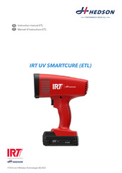 Hedson IRT UV SMARTCURE Manuel D'instructions