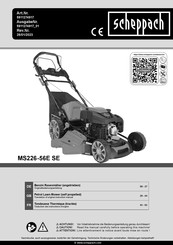 Scheppach 5911274917 Traduction Des Instructions D'origine
