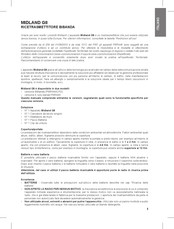 Midland G8 Manuel D'utilisation