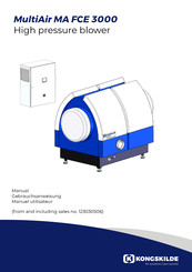 Kongskilde MULTIAIR FCE 3000 Manuel Utilisateur