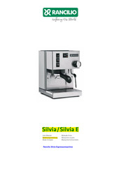 Rancilio Silvia Mode D'emploi