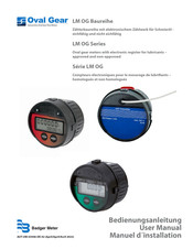 Badger Meter LM OG-T200 Manuel D'installation