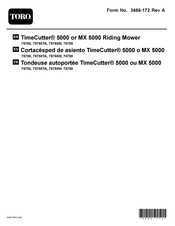 Toro 75750W Mode D'emploi