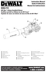 DeWalt DCBL772 Guide D'utilisation