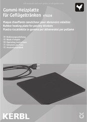 Kerbl 70238 Mode D'emploi