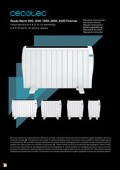 cecotec Ready Warm 1200 Thermal Manuel D'instructions
