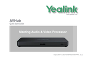 Yealink AVHub Guide Rapide