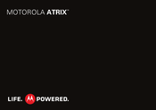 Motorola ATRIX Manuel D'utilisation