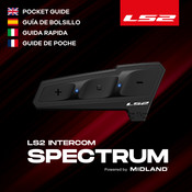 Midland LS2 INTERCOM SPECTRUM Guide De Poche