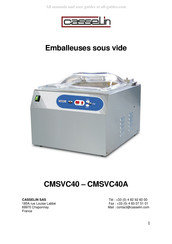 Casselin CMSVC40 Mode D'emploi