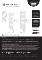 Neomitis Danais Slim EcoSens Notice D'utilisation, D'installation Et D'entretien