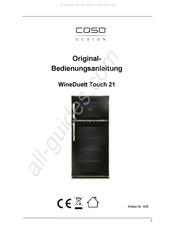 CASO DESIGN 635 Mode D'emploi