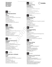 SCHOLTES TIP 642 DD B Mode D'emploi