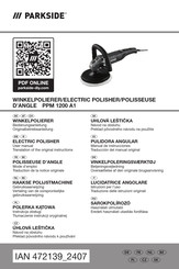 Parkside PPM 1200 A1 Mode D'emploi