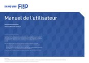 Samsung Flip Manuel De L'utilisateur
