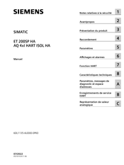 Siemens SIMATIC ET 200SP HA Manuel