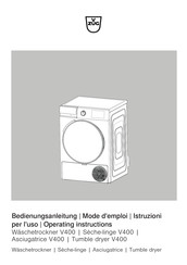 V-ZUG CombiCooler V400 Mode D'emploi