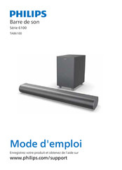 Philips 6100 Serie Mode D'emploi