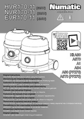 Numatic HVR170-11 Manuel D'utilisation