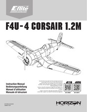 Horizon Hobby F4U-4 Corsair 1.2m Manuel D'utilisation