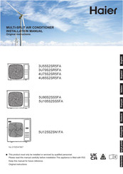 Haier 4U75S2SR5FA Manuel D'instructions