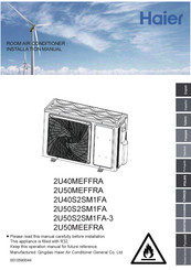 Haier 2U50MEFFRA Manuel D'installation