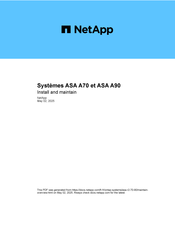 NetApp ASA A1K Manuel D'installation Et De Maintenance