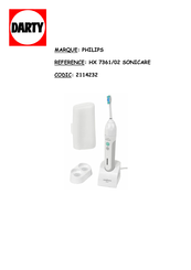 Philips sonicare elite e9000 Manuel D'utilisation