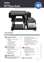 Brother GTX pro BULK Mode D'emploi