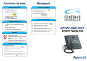 Snom UC edition 760 Notice Simplifiee