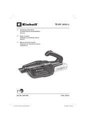 EINHELL TE-HV 18/06 Li Mode D'emploi