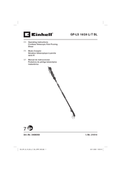 EINHELL GP-LS 18/28 Li T BL Mode D'emploi