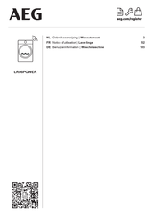 Aeg LR86POWER Notice D'utilisation