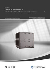 Systemair Geniox Serie Instructions D'installation Et De Fonctionnement