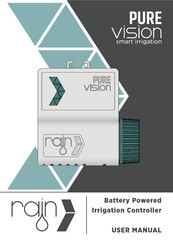Rain PURE VISION Manuel D'instructions