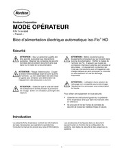 Nordson Iso-Flo HD Guide De L'opérateur