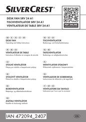 Silvercrest 472094 2407 Instructions D'utilisation