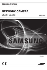 Samsung SND-7080 Guide Rapide