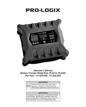 Pro-Logix PL2320 Manuel De L'opérateur