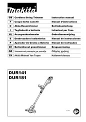 Makita DUR141 Manuel D'instructions