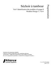 Alliance Laundry Systems PH050S Traduction Des Instructions Originales