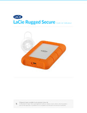LaCie Rugged SECURE Guide De L'utilisateur