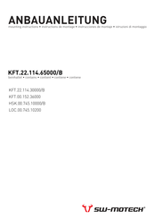 SW-Motech KFT.22.114.30000/B Instructions De Montage