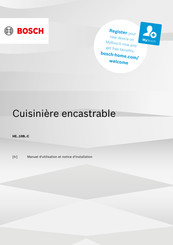 Bosch HEA510BV0C/49 Manuel D'utilisation Et Notice D'installation