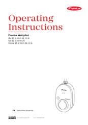 Fronius Wattpilot Go 11 J 2.0 Instructions De Service