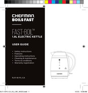 Chefman FAST-BOIL Mode D'emploi