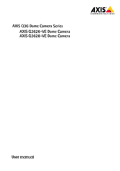 Axis Q3626-VE Mode D'emploi